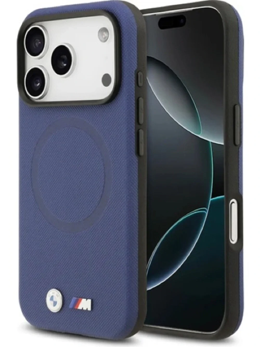 BMW M Silicone Vertical Logo Compatible with MagSafe Case for iPhone 17 Pro Max